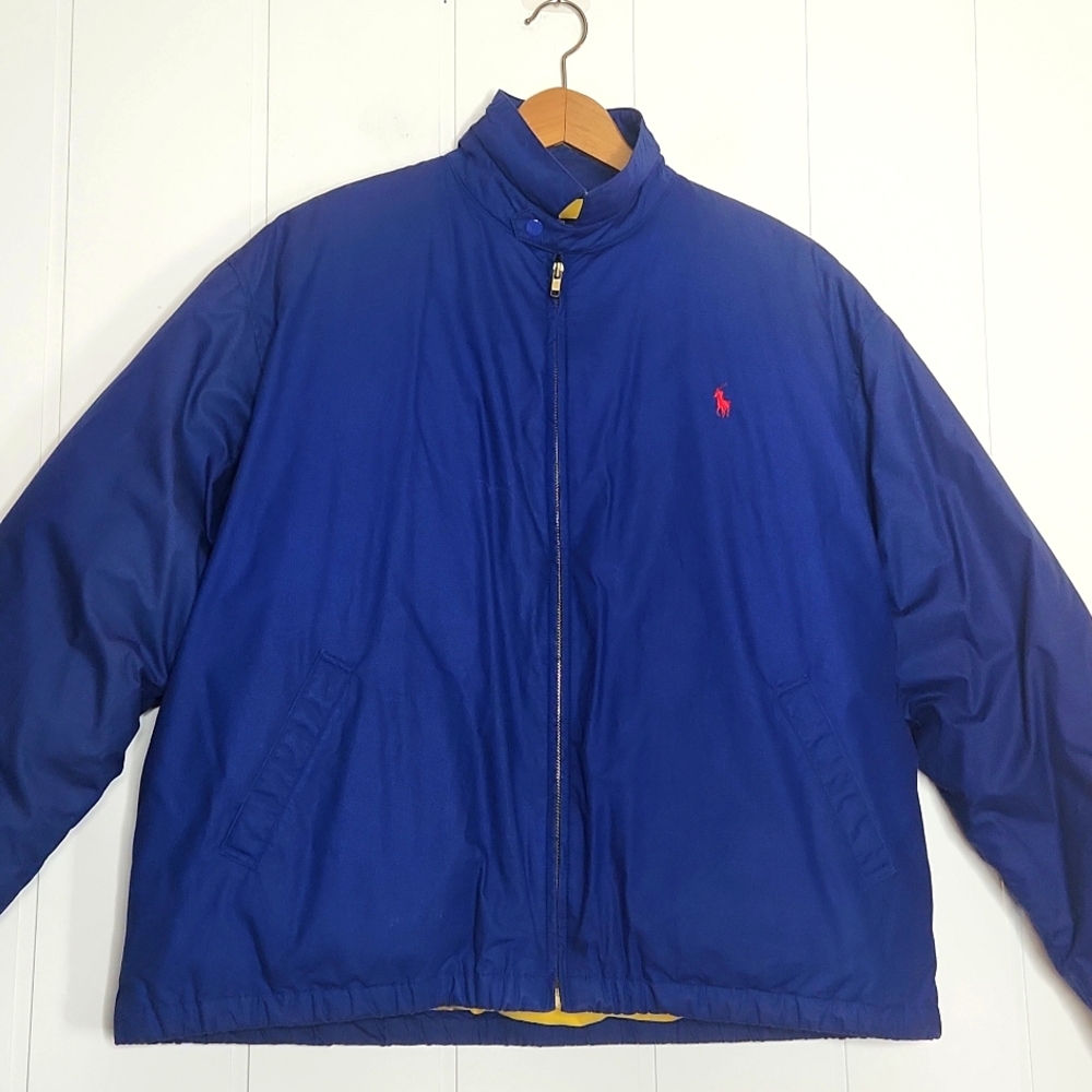 Men's Polo Ralph Lauren  90's Down Filled Puffer  blue Winter coat